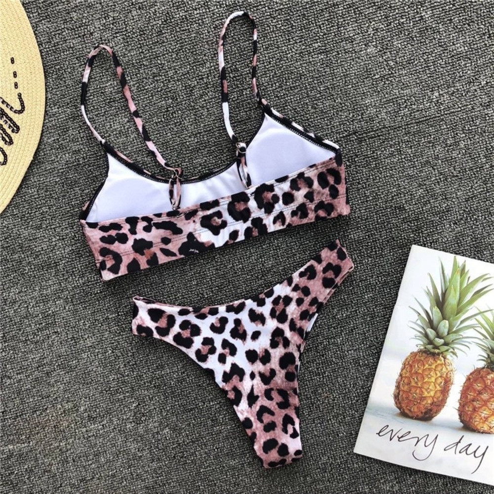 Leopard Print Bikini Set - Picture 7 of 7